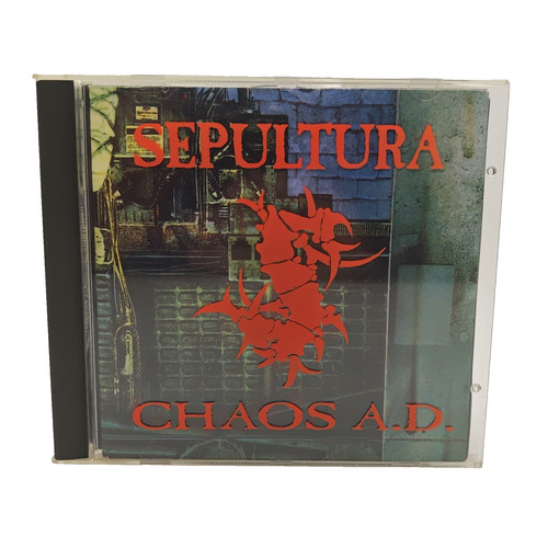 Sepultura chaos cd 1993 - chaos, a.d