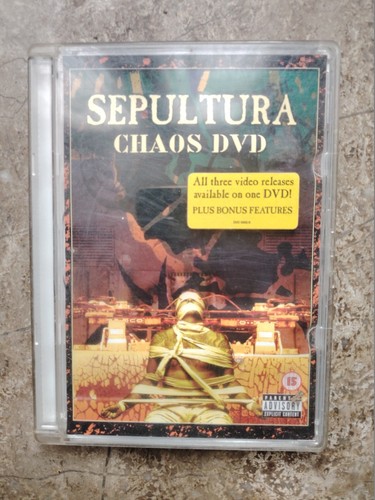 Sepultura chaos dvd 2002 - sepultura,