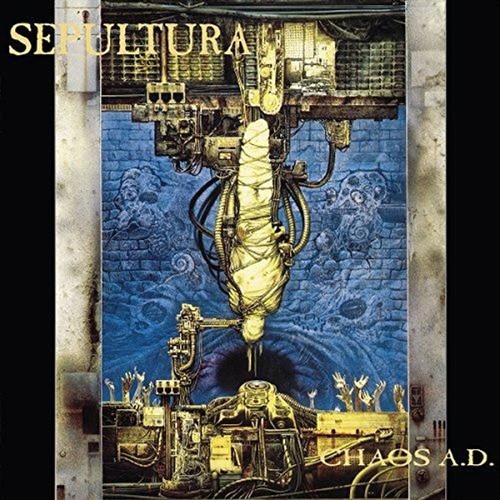 Chaos sepultura vinyl - ad,
