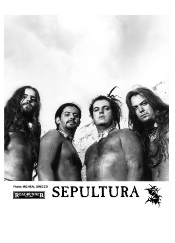 Sepultura promo photo 1990s - sepultura,