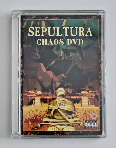 Sepultura chaos dvd - sepultura,