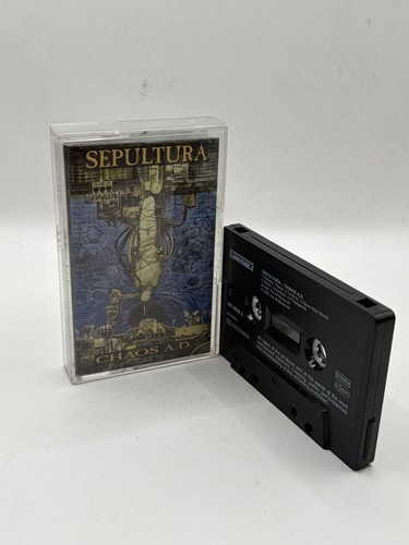 Sepultura chaos cassette - sepultura,