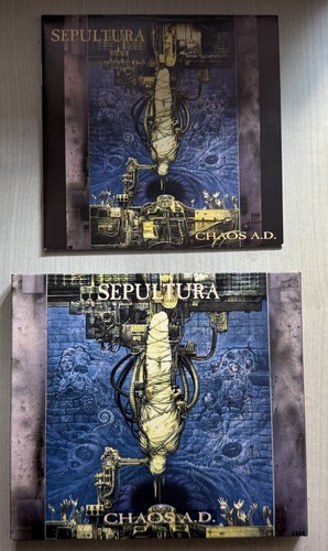 Sepultura chaos d - a.d., digipak