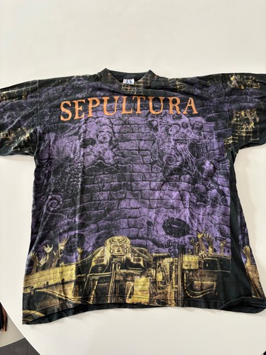 1993 sepultura shirt - 1993, xl