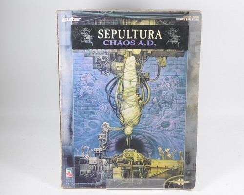 Sepultura chaos guitar - chaos,