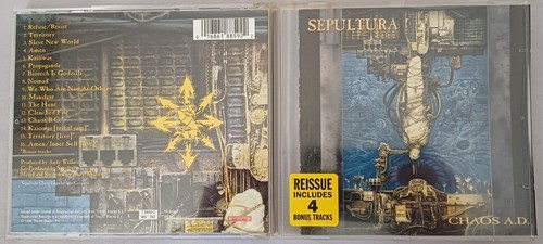 Sepultura chaos - chaos,
