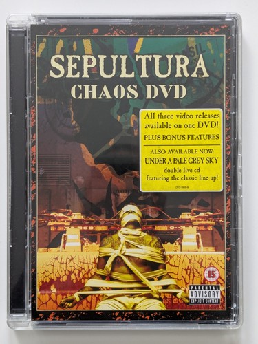Sepultura chaos dvd - sepultura,