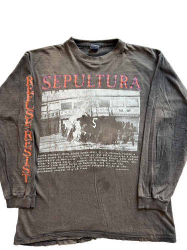 Rare vintage sepultura - sepultura, chaos