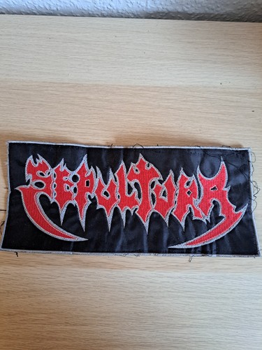 Sepultura backpatch thrash - backpatch,